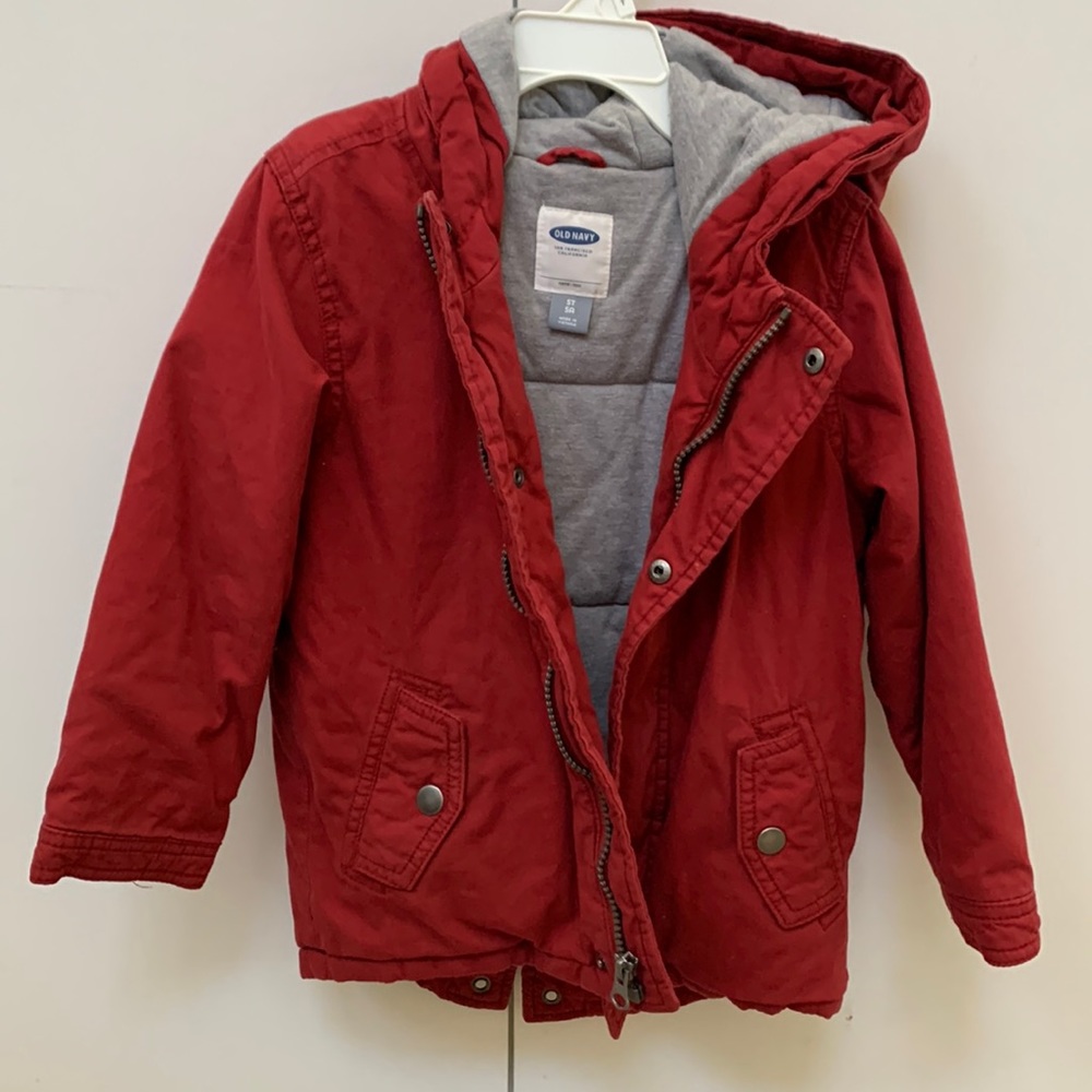 Old Navy size 5t red jacket